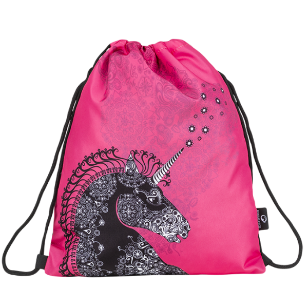 Worek na buty BAGMASTER SHOES LIM 9 A PINK/BLACK/WHITE