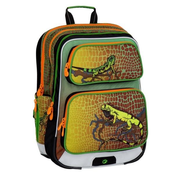 Plecak GALAXY 7 E GREEN/ORANGE