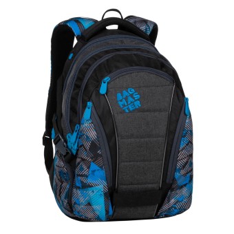 Plecak młodzieżowy BAG 20 D BLUE/GREY/BLACK