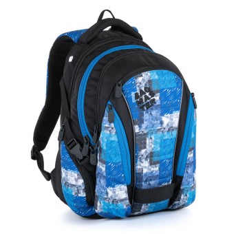 Plecak młodzieżowy BAG 21 A BLUE/BLACK