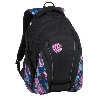 Plecak młodzieżowy  BAG 9 A PINK/PETROL/BLACK