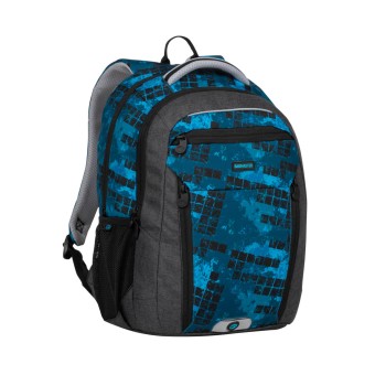Plecak szkolny BOSTON 20 B BLACK/BLUE/GREEN