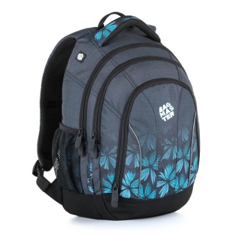 Plecak młodzieżowy SUPERNOVA 21 B BLACK/TURQUOISE