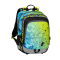 Plecak szkolny ALFA 20 C BLUE/GREEN/YELLOW/BLACK