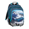 Plecak szkolny ALFA 20 D BLUE/GREY/BLACK