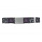 PEACE pásek FLOWER HEART BLK/GRY/VIO