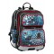 Plecak szkolny GALAXY 8 B BLACK/BLUE/RED