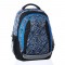 Klučičí školní batoh pro třeťáka NEO 8 B  BLACK/BLUE/WHITE